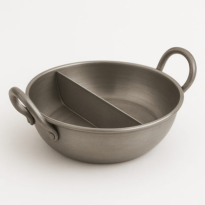 कड़ाही - एक बर्तन, दो सब्जी